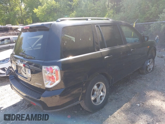 2006 Honda Pilot EX with VIN 2HKYF184X6H537601, listed as a IAAI auction lot 42226737 with 159,982 mi miles and . Bid and sale history available at DreamBid. Image 4.