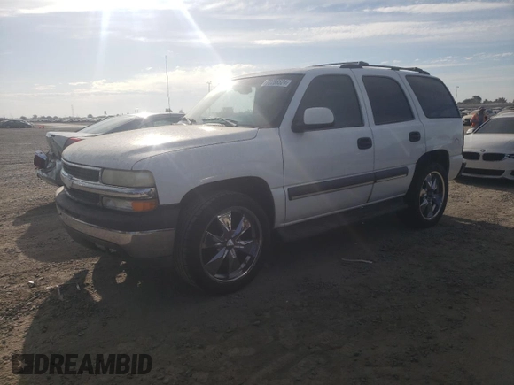 2003 Chevrolet Tahoe LS with VIN 1GNEC13V13R228770, listed as a Copart auction lot 72266524 with 0 mi miles and Salvage Title. Bid and sale history available at carsss.com. Image 1.