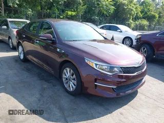 2018 Kia Optima S with VIN 5XXGT4L37JG269759, listed as a IAAI auction lot 42617622 with 110,468 mi miles and . Bid and sale history available at DreamBid. Image 1.