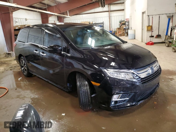 2019 Honda Odyssey Elite with VIN 5FNRL6H92KB048284, listed as a Copart auction lot 53429445 with 67,475 mi miles and Clean title. Bid and sale history available at DreamBid. Image 4.