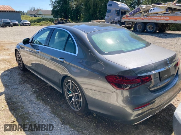 2022 Mercedes-Benz E 350 z VIN W1KZF8EB6NB019510, wystawiony jako Copart lot #52361475 z przebiegiem Nie podano mil oraz Nie do naprawy • Non repairable. Historia ofert i sprzedaży dostępna na DreamBid. Obrazek 2.