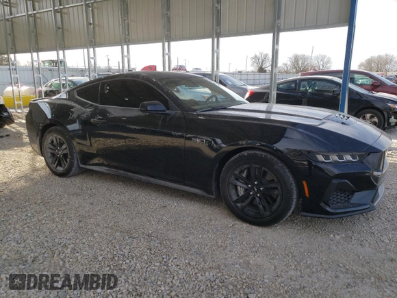 2024 Ford Mustang GT with VIN 1FA6P8CF4R5431094, listed as a Copart auction lot 49506365 with 8,141 mi miles and Salvage title. Bid and sale history available at DreamBid. Image 4.