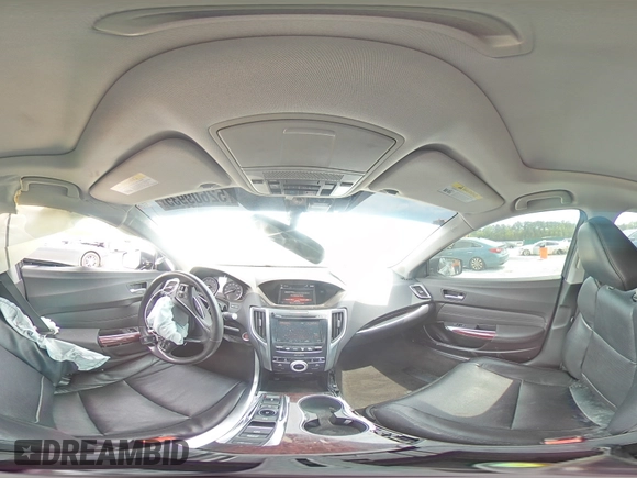 2015 Acura TLX Technology with VIN 19UUB3F53FA000885, listed as a Copart auction lot 52609935 with 120,971 mi miles and Salvage title. Bid and sale history available at DreamBid. Image 13.
