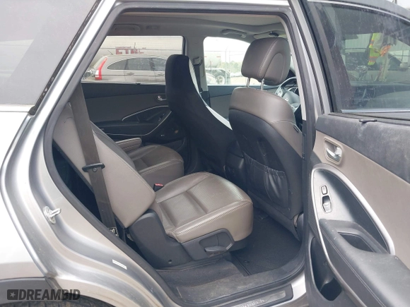 2014 Hyundai Santa Fe Limited with VIN KM8SR4HF5EU076887, listed as a IAAI auction lot 41900374 with 124,346 mi miles. Bid and sale history available at carsss.com. Image 8.