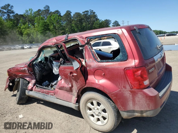2008 Mazda Tribute Sport with VIN 4F2CZ02Z58KM23865, listed as a Copart auction lot 52436875 with Not Provided miles and Salvage Title. Bid and sale history available at DreamBid. Image 2.