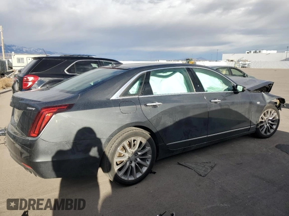 2017 Cadillac CT6 Luxury RWD with VIN 1G6KC5RXXHU149634, listed as a Copart auction lot 77907824 with 150,902 mi miles and Salvage title. Bid and sale history available at DreamBid. Image 3.
