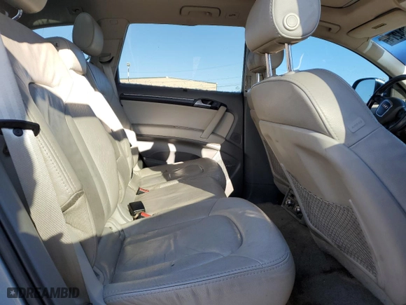 2007 Audi Q7 Premium with VIN WA1BV94L67D046626, listed as a Copart auction lot 82794274 with 196,023 mi miles and Salvage Title. Bid and sale history available at carsss.com. Image 12.