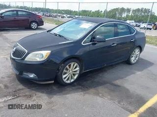 2013 Buick Verano with VIN 1G4PP5SK7D4113962, listed as a IAAI auction lot 42167888 with 187,368 mi miles. Bid and sale history available at carsss.com. Image 2.