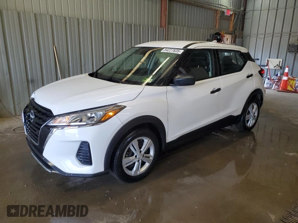 2024 Nissan Kicks S with VIN 3N1CP5BV8RL506502, listed as a Copart auction lot 54227635 with 19,396 mi miles and Clean Title. Bid and sale history available at carsss.com. Image 1.