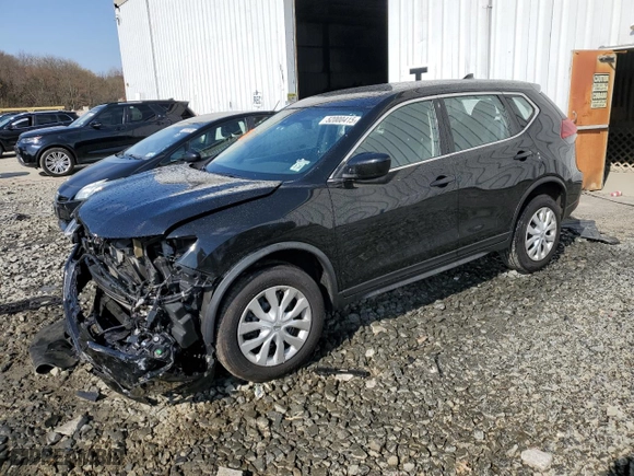 2020 Nissan Rogue SV with VIN JN8AT2MV0LW134400, listed as a Copart auction lot 52000415 with 76,332 mi miles and Salvage Title. Bid and sale history available at carsss.com. Image 1.