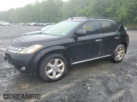 2006 Nissan Murano SL z VIN JN8AZ08W86W524476, wystawiony jako Copart lot #60346525 z przebiegiem 139 970 mil mil oraz Czysty tytuł • Clean title. Historia ofert i sprzedaży dostępna na DreamBid. Obrazek 1.