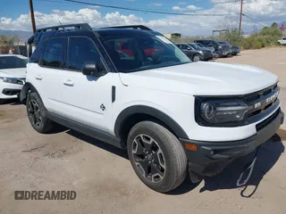 2024 Ford Bronco Sport Outer Banks with VIN 3FMCR9C65RRE03245, listed as a IAAI auction lot 42571723 with 32,918 mi miles and . Bid and sale history available at DreamBid. Image 1.