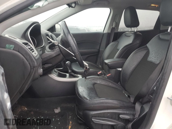 2021 Jeep Compass Latitude с VIN 3C4NJCBB2MT505016, выставлен на аукционе Copart как лот 42853875 с пробегом 23 442 миль миль и Списание • Salvage title. История ставок и продаж доступна на DreamBid. Изображение 7.