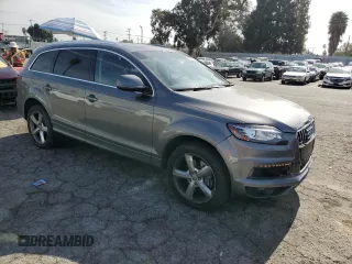 2015 Audi Q7 3.0T S line Prestige with VIN WA1DGAFEXFD026445, listed as a Copart auction lot 88716035 with 40,492 mi miles and Salvage Title. Bid and sale history available at carsss.com. Image 4.