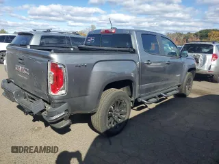 2021 GMC Canyon 4WD Elevation with VIN 1GTG6CEN0M1206440, listed as a Copart auction lot 75977144 with 43,943 mi miles and Salvage Title. Bid and sale history available at carsss.com. Image 3.