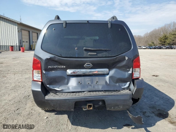 2012 Nissan Pathfinder SV with VIN 5N1AR1NB4CC633335, listed as a Copart auction lot 47575745 with 107,509 mi miles and Salvage Title. Bid and sale history available at carsss.com. Image 6.