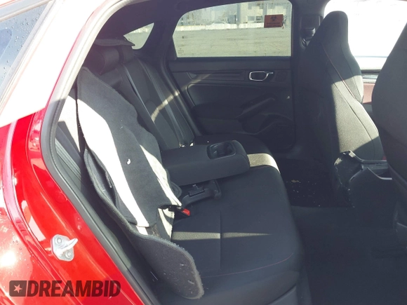 2025 Honda Civic Si with VIN 2HGFE1E55SH470272, listed as a IAAI auction lot 41742861 with 16,942 mi miles and . Bid and sale history available at DreamBid. Image 8.