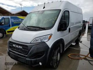 2024 Ram ProMaster Cargo Tradesman with VIN 3C6LRVBG8RE112454, listed as a Copart auction lot 74793884 with Not Provided miles and Salvage Title. Bid and sale history available at DreamBid. Image 1.