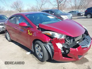 2016 Hyundai Elantra SE with VIN 5NPDH4AEXGH713075, listed as a IAAI auction lot 41875296 with 102,409 mi miles and . Bid and sale history available at DreamBid. Image 1.
