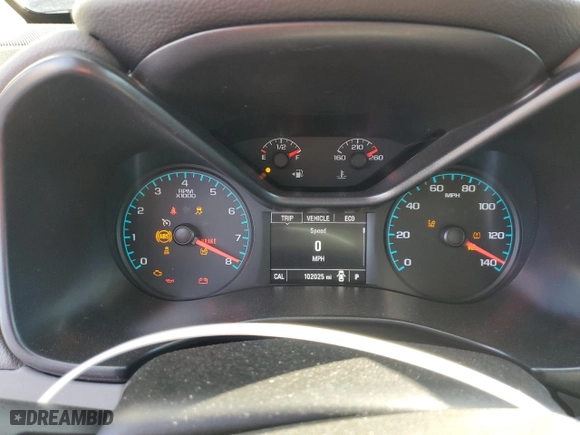 2017 Chevrolet Colorado 4WD WT with VIN 1GCGTBEN9H1228798, listed as a Copart auction lot 79654364 with 102,025 mi miles and Salvage Title. Bid and sale history available at carsss.com. Image 9.