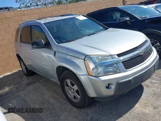 2005 Chevrolet Equinox LT with VIN 2CNDL73F956204324, listed as a IAAI auction lot 41648177 with 71,710 mi miles. Bid and sale history available at carsss.com. Image 1.