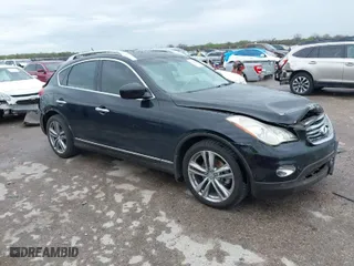 2011 Infiniti EX35 Journey with VIN JN1AJ0HR7BM851134, listed as a IAAI auction lot 41905596 with 167,019 mi miles. Bid and sale history available at carsss.com. Image 1.