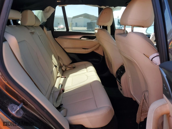 2021 BMW X3 sDrive30i with VIN 5UXTY3C07M9E82696, listed as a Copart auction lot 47322395 with 46,477 mi miles and Salvage Title. Bid and sale history available at carsss.com. Image 11.