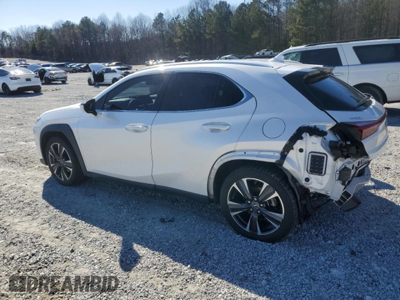 2020 Lexus UX 200 with VIN JTHX3JBH1L2022417, listed as a Copart auction lot 45289855 with 63,664 mi miles and Salvage title. Bid and sale history available at DreamBid. Image 2.