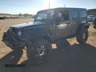 2018 Jeep Wrangler JK Unlimited Rubicon with VIN 1C4BJWFG5JL847271, listed as a Copart auction lot 80308434 with 101,375 mi miles and Salvage Title. Bid and sale history available at carsss.com. Image 1.