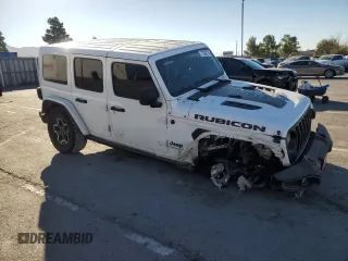 2023 Jeep Wrangler Rubicon Farout с VIN 1C4JJXFM2PW588219, выставлен на аукционе Copart как лот 77599774 с пробегом 38 914 миль миль и Списание • Salvage title. История ставок и продаж доступна на DreamBid. Изображение 4.