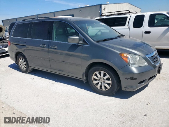 2008 Honda Odyssey EX-L with VIN 5FNRL38768B077602, listed as a Copart auction lot 50233375 with 184,890 mi miles and Clean Title. Bid and sale history available at carsss.com. Image 4.