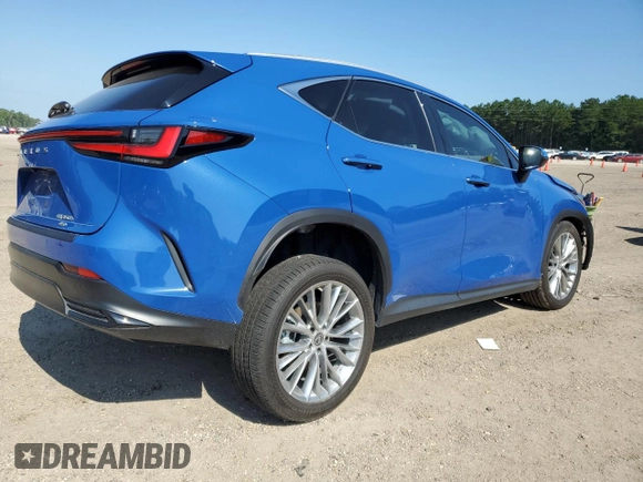 2023 Lexus NX with VIN 2T2GKCEZ3PC012429, listed as a Copart auction lot 57607093 with 6,476 mi miles. Bid and sale history available at carsss.com. Image 3.