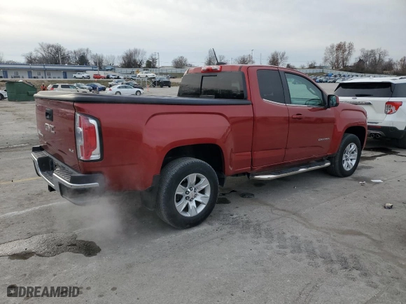 2015 GMC Canyon 2WD with VIN 1GTH5BE34F1184901, listed as a Copart auction lot 84848814 with 87,882 mi miles and Salvage Title. Bid and sale history available at carsss.com. Image 3.