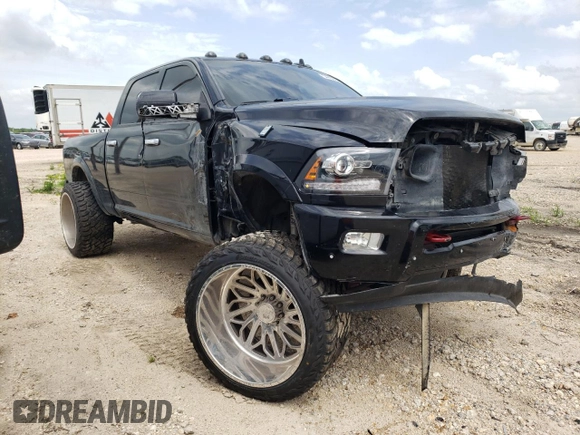 2016 Ram 2500 Laramie with VIN 3C6UR5FL1GG101454, listed as a Copart auction lot 54253835 with 98,226 mi miles and Salvage title. Bid and sale history available at DreamBid. Image 4.