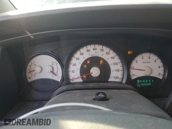 2008 Dodge Durango with VIN 1D8HB38NX8F145104, listed as a Copart auction lot 76868054 with 130,609 mi miles and Salvage title. Bid and sale history available at DreamBid. Image 9.