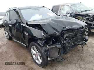 2018 Jaguar F-Pace 25t Premium z VIN SADCJ2FX0JA293960, wystawiony jako IAAI lot #41099021 z przebiegiem 76 916 mil mil oraz . Historia ofert i sprzedaży dostępna na DreamBid. Obrazek 1.