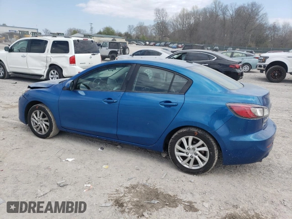 2012 Mazda 3 i Grand Touring with VIN JM1BL1W83C1523756, listed as a Copart auction lot 50789565 with 156,853 mi miles and Clean Title. Bid and sale history available at DreamBid. Image 2.