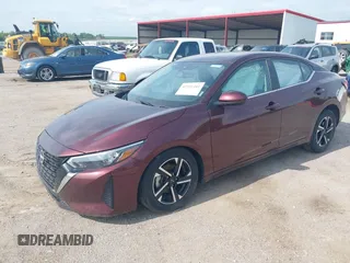 2024 Nissan Sentra SV with VIN 3N1AB8CV5RY272781, listed as a IAAI auction lot 42531441 with 18,971 mi miles and . Bid and sale history available at DreamBid. Image 2.
