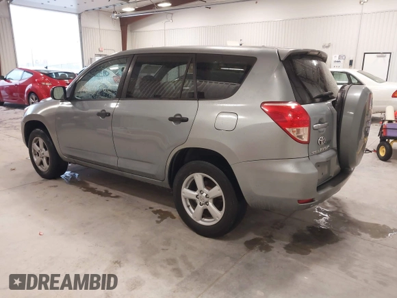 2008 Toyota RAV4 with VIN JTMBD33V985153917, listed as a IAAI auction lot 41690762 with 175,408 mi miles. Bid and sale history available at carsss.com. Image 3.