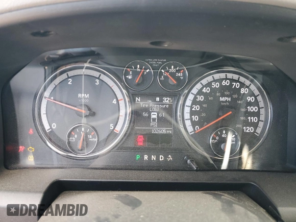 2012 Ram 2500 Big Horn with VIN 3C6UD5DL9CG200258, listed as a Copart auction lot 85081064 with 102,605 mi miles and Salvage Title. Bid and sale history available at carsss.com. Image 9.
