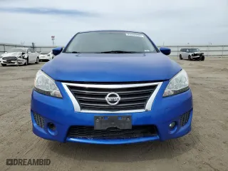 2014 Nissan Sentra SR with VIN 3N1AB7AP9EL640241, listed as a Copart auction lot 53332035 with 113,788 mi miles and Salvage Title. Bid and sale history available at carsss.com. Image 5.