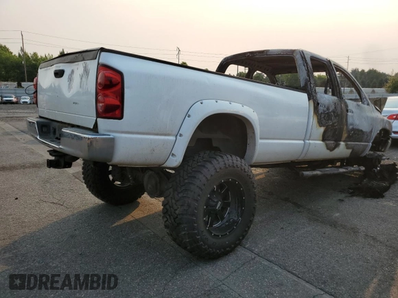 2007 Dodge Ram 3500 SLT with VIN 3D7MX38A77G785141, listed as a Copart auction lot 70467914 with 0 mi miles and Salvage Title. Bid and sale history available at carsss.com. Image 3.