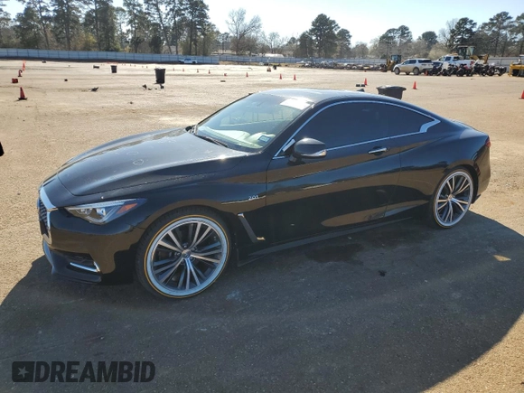 2017 Infiniti Q60 Premium with VIN JN1CV7EK6HM110835, listed as a Copart auction lot 89210655 with 136,532 mi miles and Clean Title. Bid and sale history available at DreamBid. Image 1.