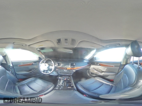 2017 Kia Cadenza Premium with VIN KNALC4J18H5042236, listed as a Copart auction lot 84019434 with 104,531 mi miles and Salvage Title. Bid and sale history available at carsss.com. Image 12.