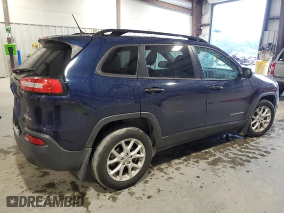 2016 Jeep Cherokee Sport с VIN 1C4PJLAB0GW201126, выставлен на аукционе Copart как лот 55944525 с пробегом 130 580 миль миль и Списание • Salvage title. История ставок и продаж доступна на DreamBid. Изображение 3.