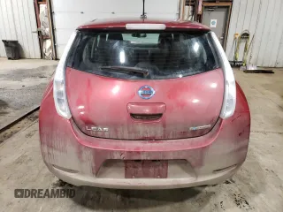 2013 Nissan LEAF S with VIN 1N4AZ0CP8DC405875, listed as a Copart auction lot 42643525 with 75,824 mi miles and Clean title. Bid and sale history available at DreamBid. Image 6.