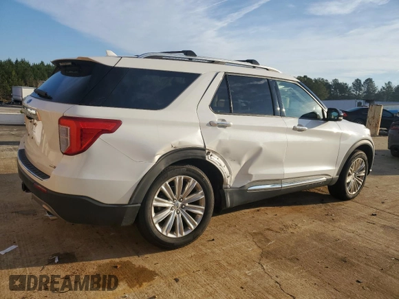2020 Ford Explorer Limited with VIN 1FMSK8FH4LGA09290, listed as a Copart auction lot 46404145 with 23,029 mi miles and Salvage Title. Bid and sale history available at carsss.com. Image 3.