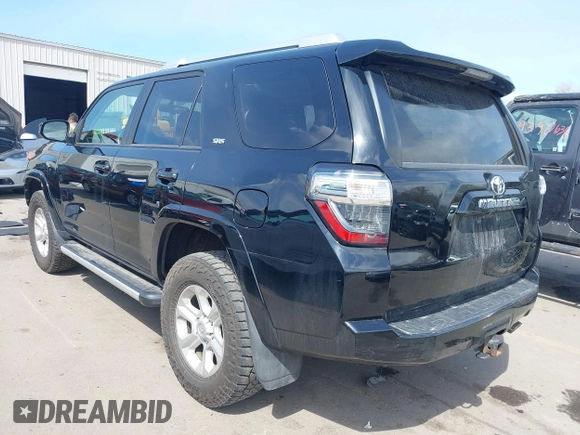 2018 Toyota 4Runner SR5 with VIN JTEBU5JR0J5546028, listed as a IAAI auction lot 41938341 with 70,975 mi miles. Bid and sale history available at carsss.com. Image 3.