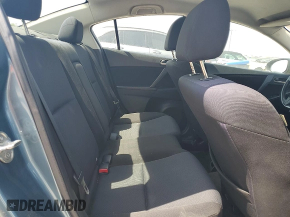 2011 Mazda 3 i Touring with VIN JM1BL1VF6B1450221, listed as a Copart auction lot 53158235 with 211,253 mi miles and Salvage Title. Bid and sale history available at carsss.com. Image 10.