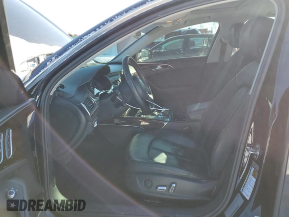 2016 Audi A6 Premium Plus with VIN WAUFGAFC2GN005627, listed as a Copart auction lot 44901195 with 103,779 mi miles and Salvage Title. Bid and sale history available at DreamBid. Image 7.